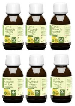 eMC Allzweckreiniger Citrone 600ml | 6x100ml | Preiskracher Mai | Multikraft
