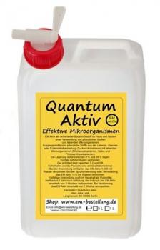 EM Aktiv 3 Liter | Mit Auslaufhahn | Effektive Mikroorganismen