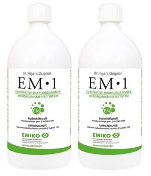 EM1 | 2 Liter | Hersteller Emiko | Effektive Mikroorganismen