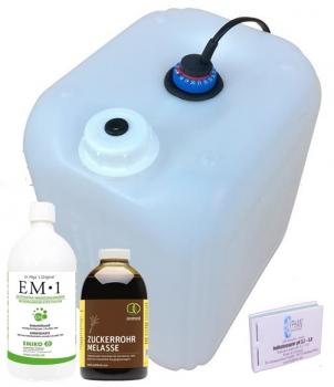 Fermenter | 10 Liter | EMa Herstellung | Starter Set mit EM·1 Urlösung