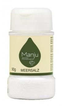 Manju Salz Dose 90g