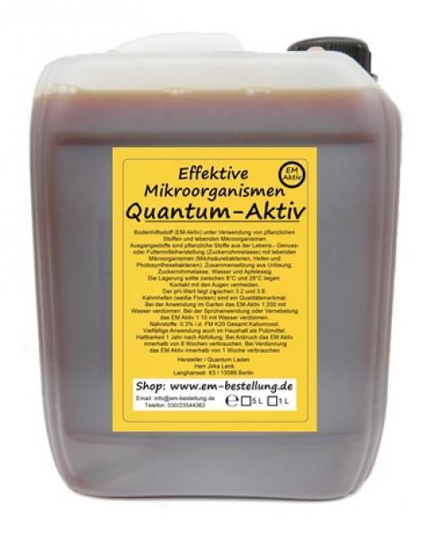 EM Aktiv 5 Liter von Quantum im Sonderangebot
