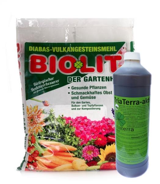Biolit 6 kg EM Aktiv 1L im Set