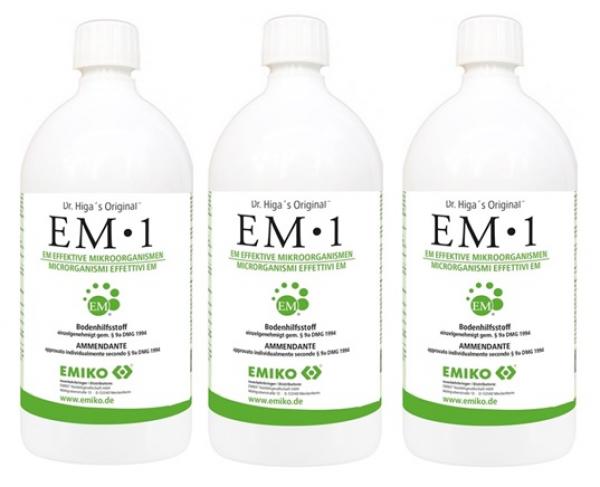 EM·1 Urlösung | 3 Liter | Hersteller Emiko | (MHD 17.03.2027)