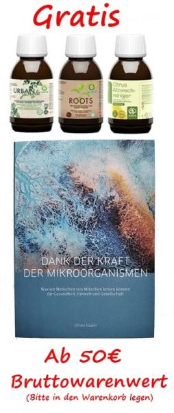 Gratis ab 50€ Bruttowarenwert 4 Produkte wie abgebildet 3 mal 100ml von Multikraft + 1 Buch