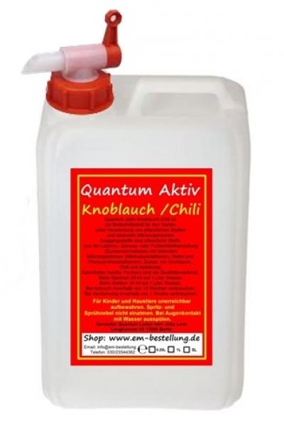 Knoblauch Chili Extrakt | 3 Liter | + Fluxx Dosierhahn DIN 45