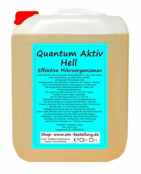 EM Aktiv Hell 5 Liter von Quantum
