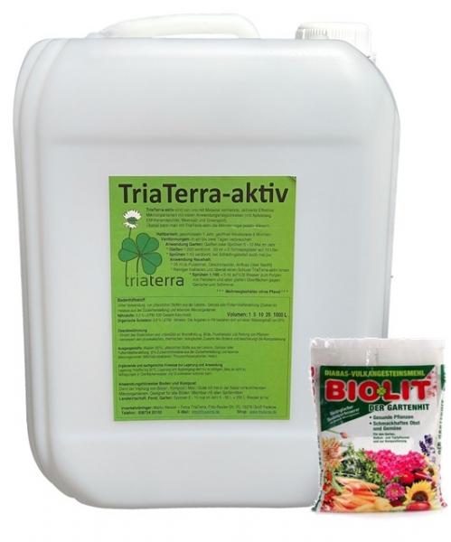 Biolit 6 kg und EM Aktiv 10 Liter im Set