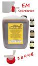 EM Aktiv 5 Liter | Auslaufhahn DIN 45 | 3 Multikraftprodukte je 100ml